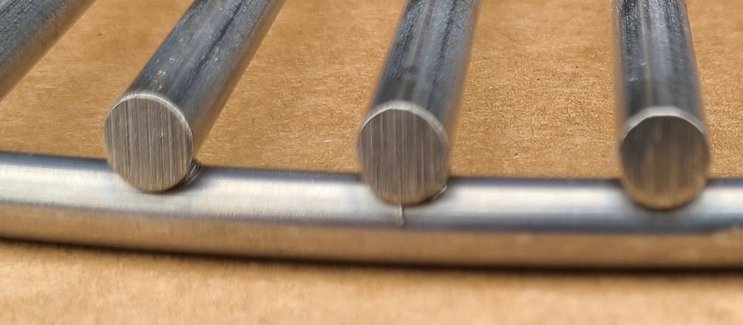 Super Heavy Duty Food Grate For 22" Kettle (0.275" Stainless Steel, heavier than 1/4") - Hunsaker Vortex Smokers