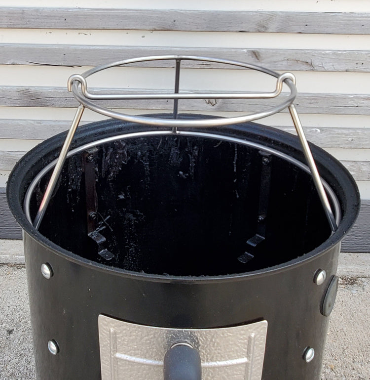 14.5" Stainless Steel WSM Rib Hanger - Hunsaker Vortex Smokers