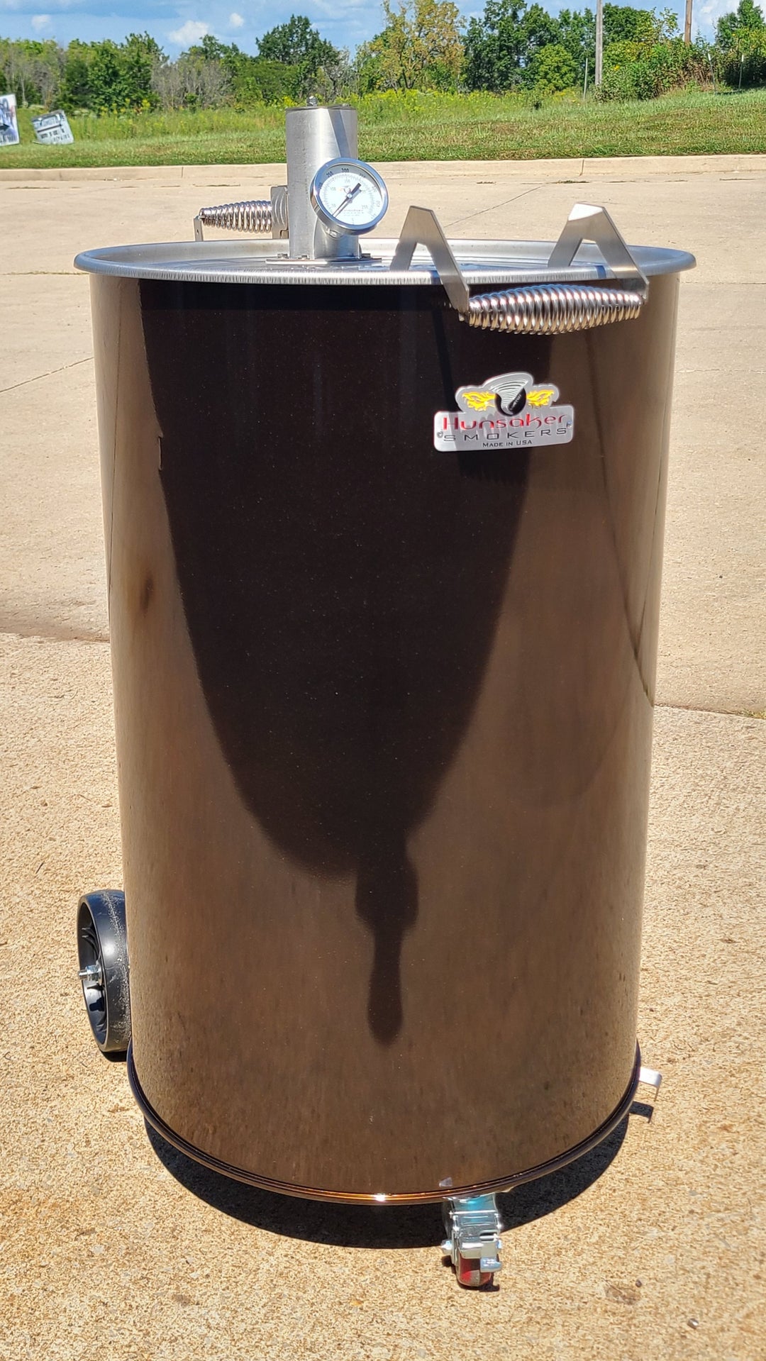 Hunsaker Smokers 2026 Special Edition Jack Daniels 55 Gallon Smoker