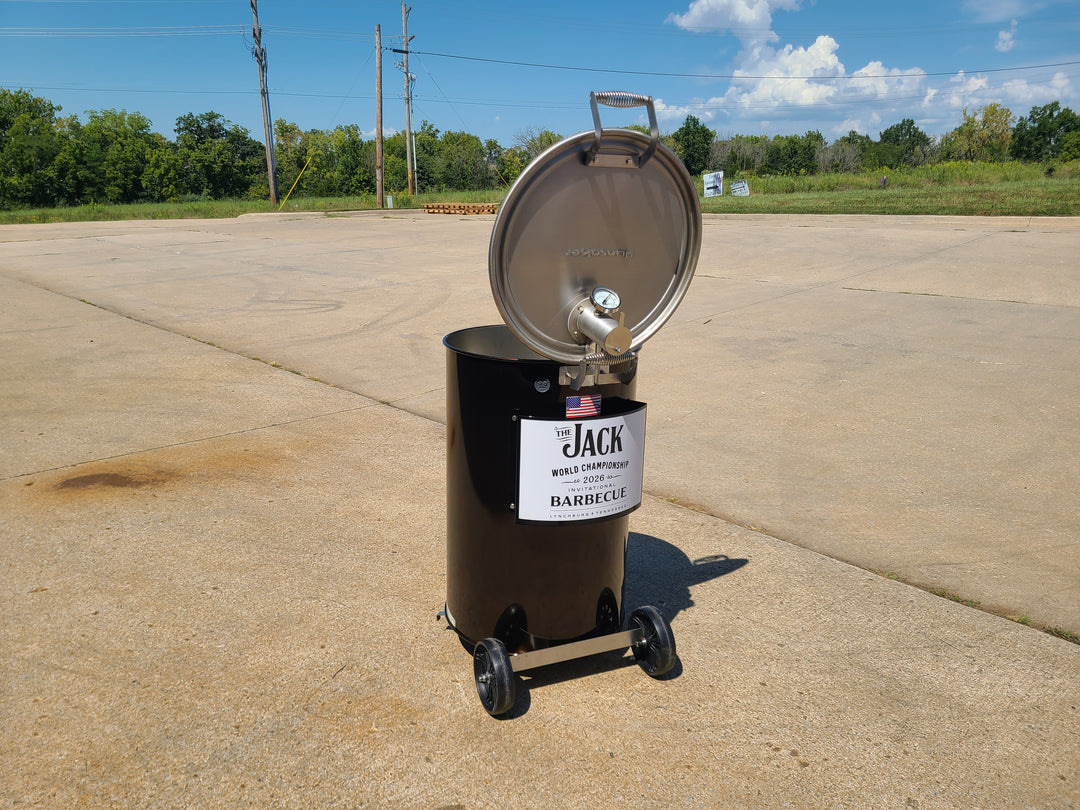 Hunsaker Smokers 2026 Special Edition Jack Daniels 55 Gallon Smoker