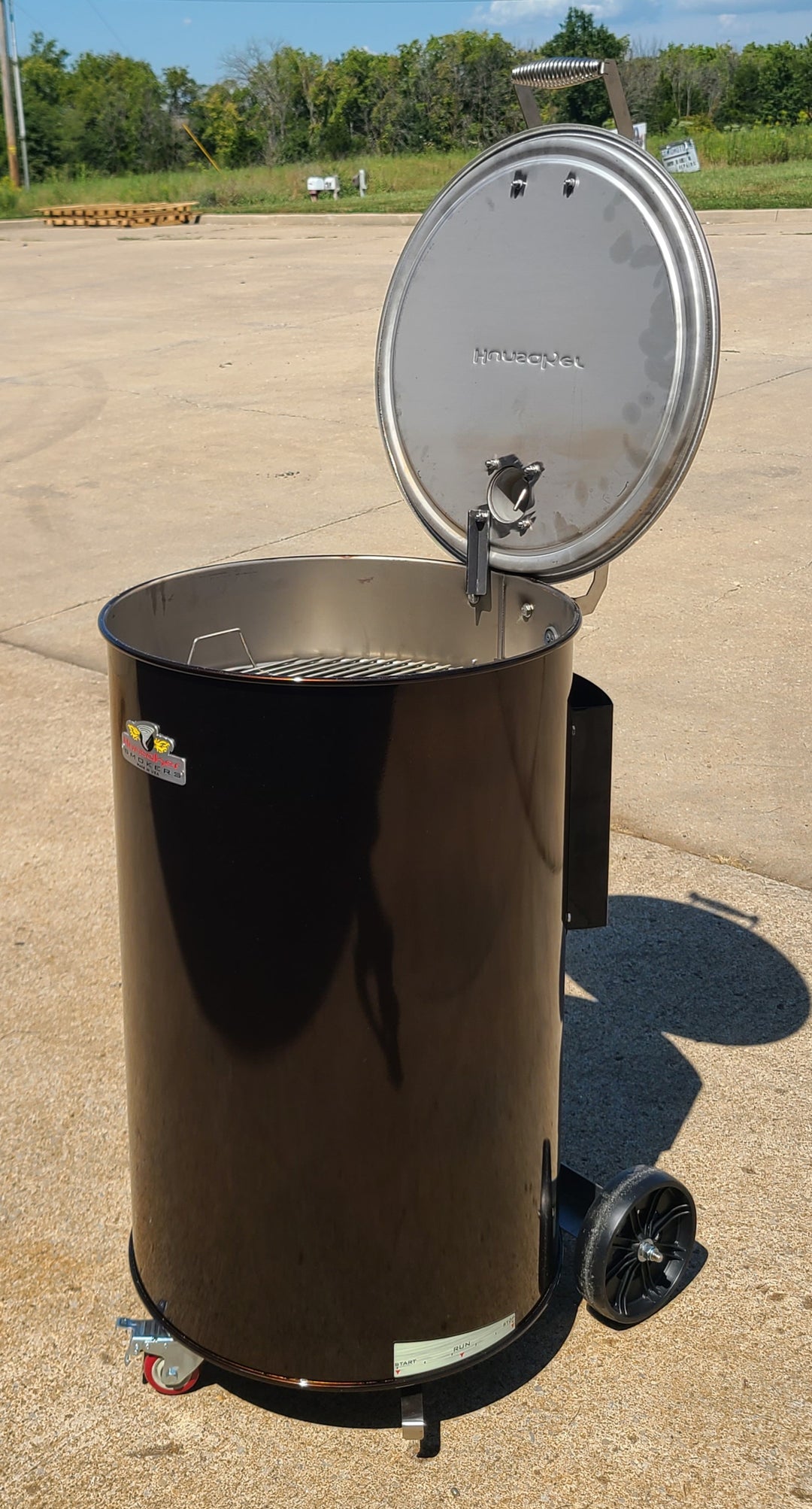 Hunsaker Smokers 2026 Special Edition Jack Daniels 55 Gallon Smoker