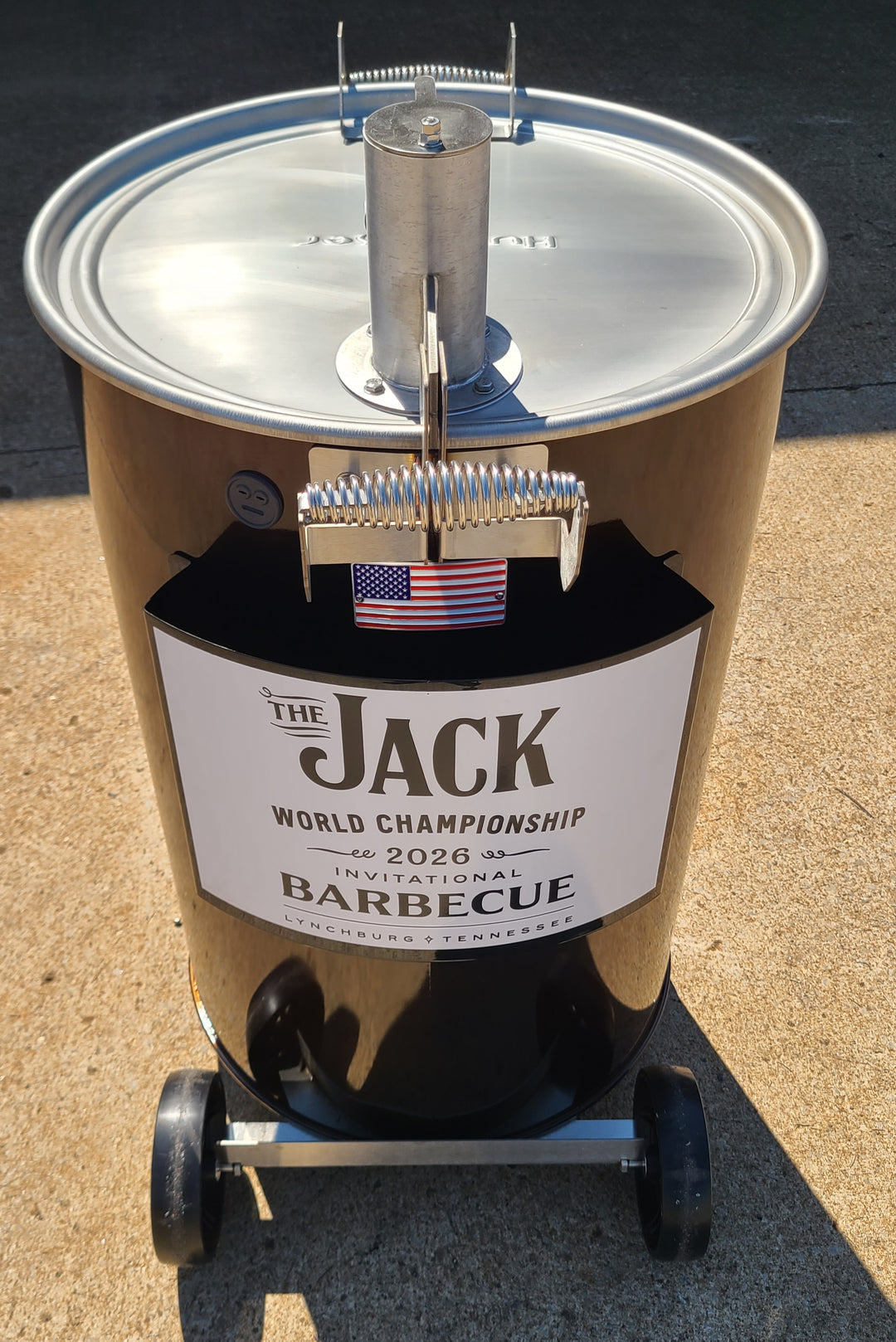 Hunsaker Smokers 2026 Special Edition Jack Daniels 55 Gallon Smoker