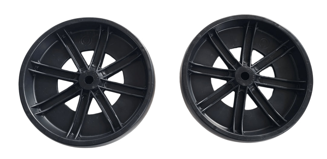 8" Wheels (set of 2) For Drum Smoker (Replacement Wheels For Hunsaker Smokers) - Hunsaker Vortex Smokers