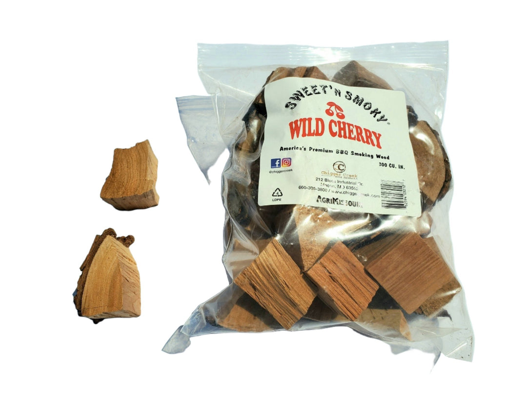 Chigger Creek Smoking Wood Chunks Variety Pack: The Perfect Way to Add Flavor to Your Smoked Meats. Pack of 7 bags. - Hunsaker Vortex Smokers