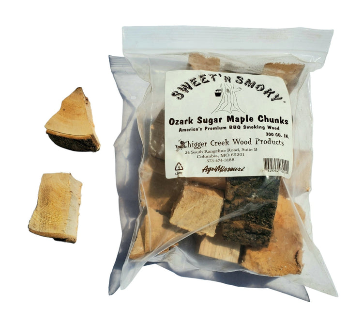 Chigger Creek Smoking Wood Chunks Variety Pack: The Perfect Way to Add Flavor to Your Smoked Meats. Pack of 7 bags. - Hunsaker Vortex Smokers