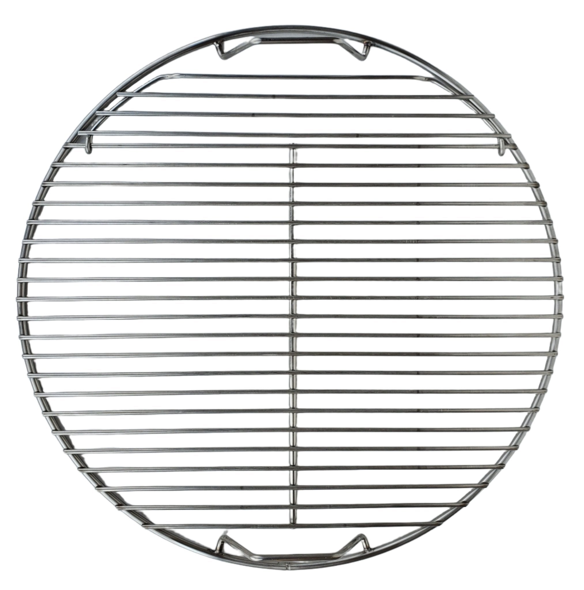Heavy Duty Stainless Food Grate For 22" Kettles (with flip up door) - Hunsaker Vortex Smokers