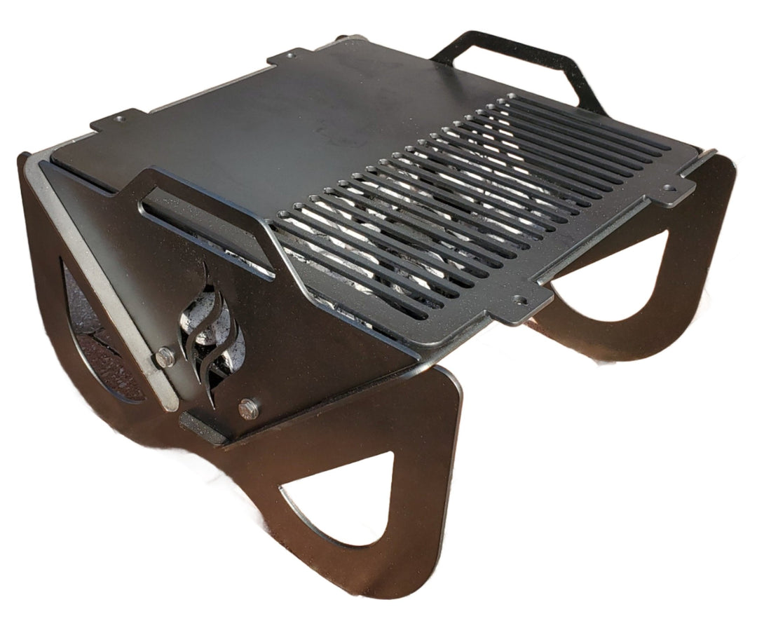 camping grills test Portable, Collapsible Camping Grill – Hunsaker Smokers