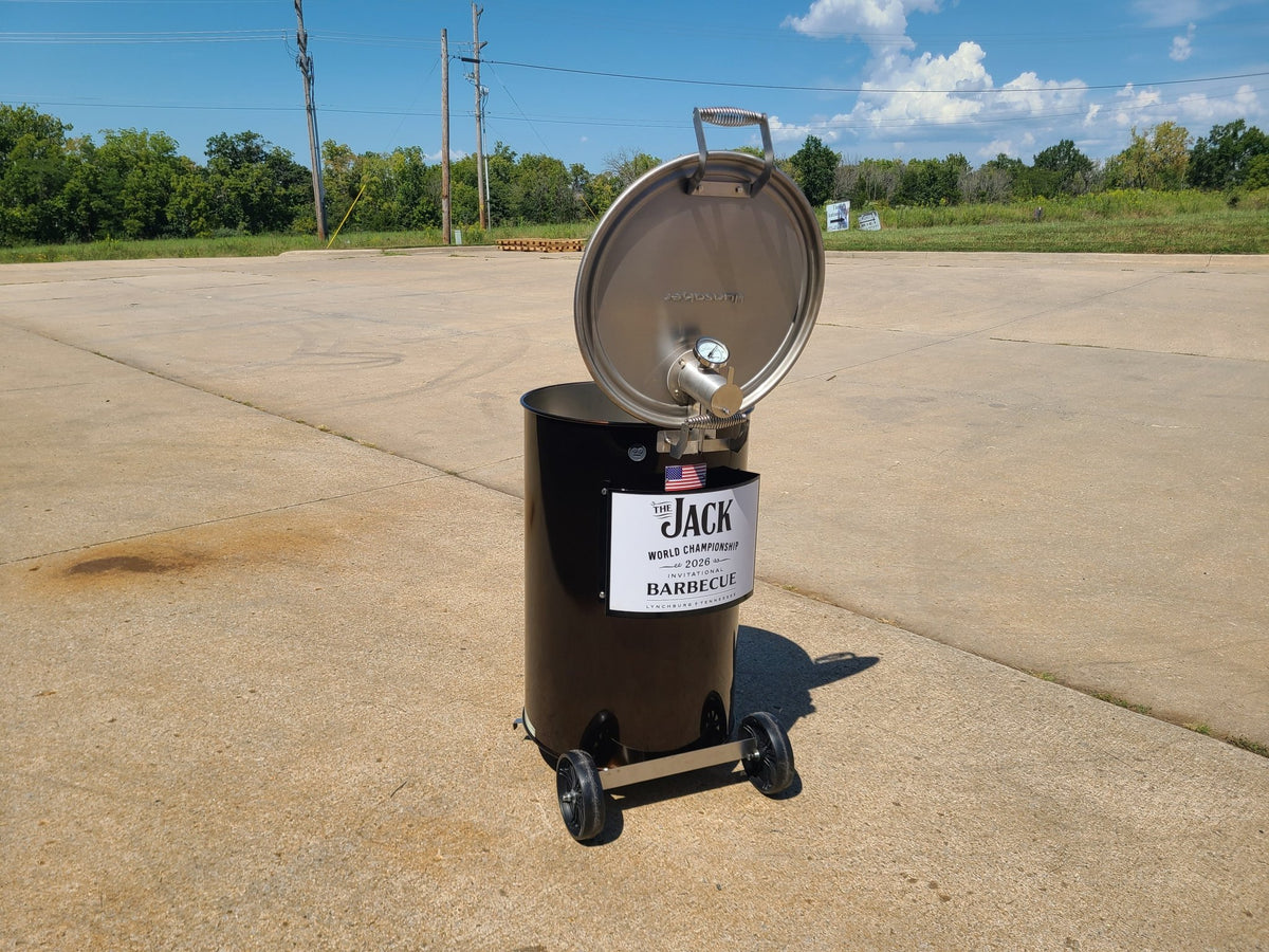 Hunsaker Smokers 2026 Special Edition Jack Daniels 55 Gallon Smoker - Hunsaker Smokers