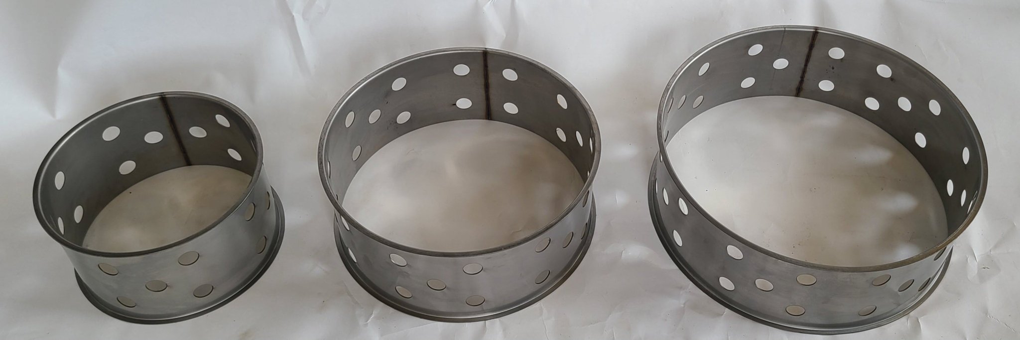 Jumbo WSM Stainless Charcoal Ring (For 14, 18, & 22 WSM) - Hunsaker Vortex Smokers