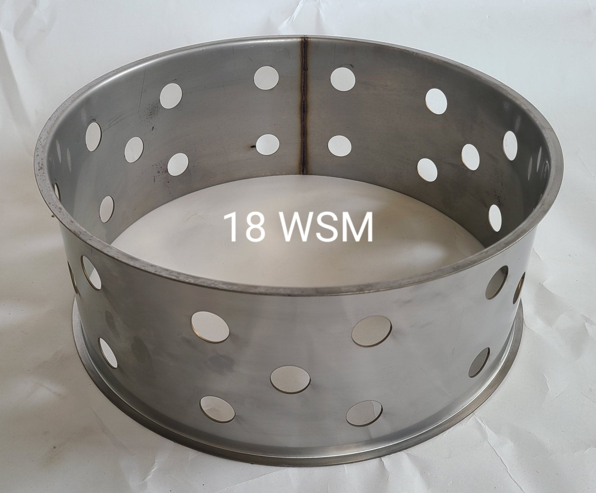 Jumbo WSM Stainless Charcoal Ring (For 14, 18, & 22 WSM) - Hunsaker Vortex Smokers