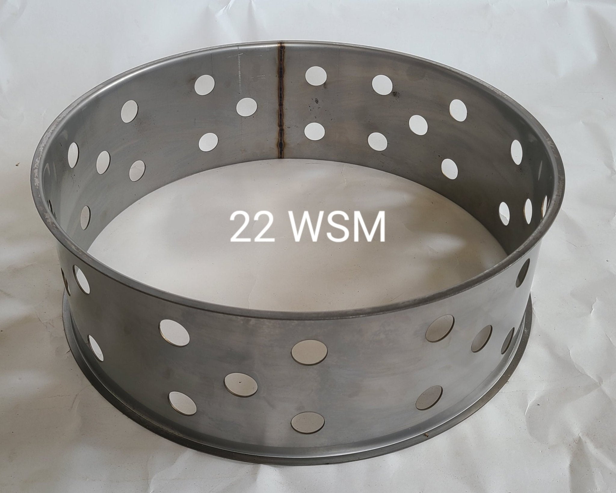 Jumbo WSM Stainless Charcoal Ring (For 14, 18, & 22 WSM) - Hunsaker Vortex Smokers