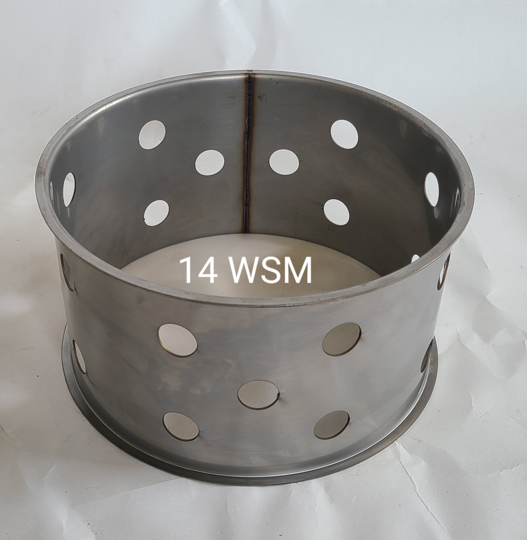 Jumbo WSM Stainless Charcoal Ring (For 14, 18, & 22 WSM) - Hunsaker Vortex Smokers