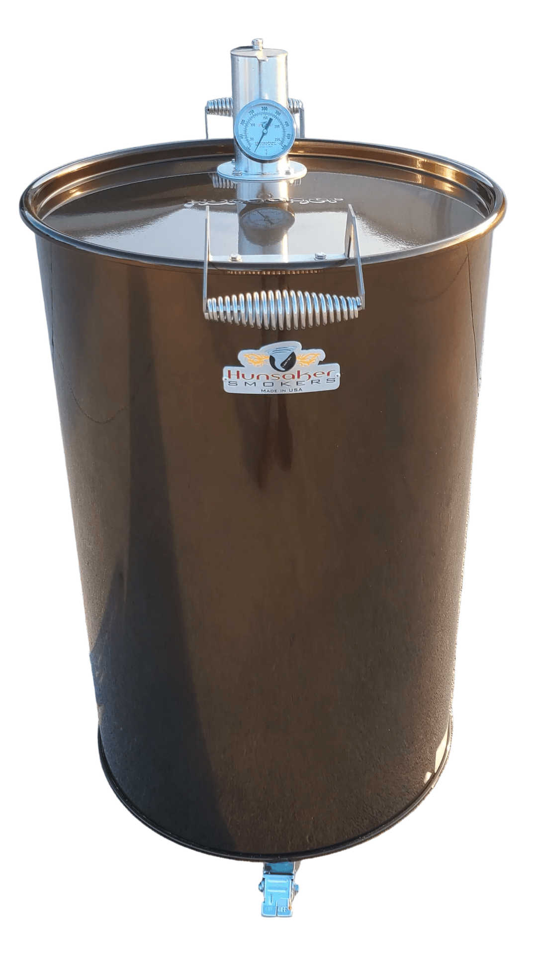 Metallic Amber Whiskey Hunsaker 55 Smoker - Hunsaker Vortex Smokers