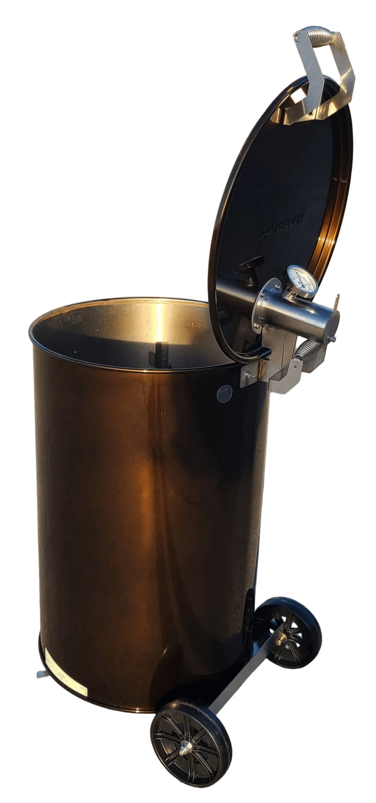 Metallic Amber Whiskey Hunsaker 55 Smoker - Hunsaker Vortex Smokers