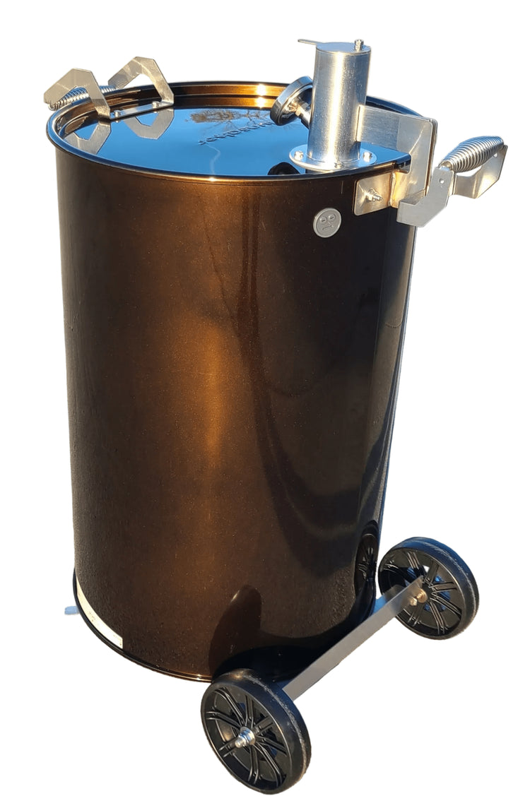 Metallic Amber Whiskey Hunsaker 55 Smoker - Hunsaker Vortex Smokers