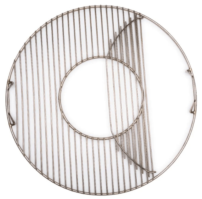 Premium stainless grate for 22 kettle package (grate with pop out center and stainless charcoal grate) - Hunsaker Vortex Smokers