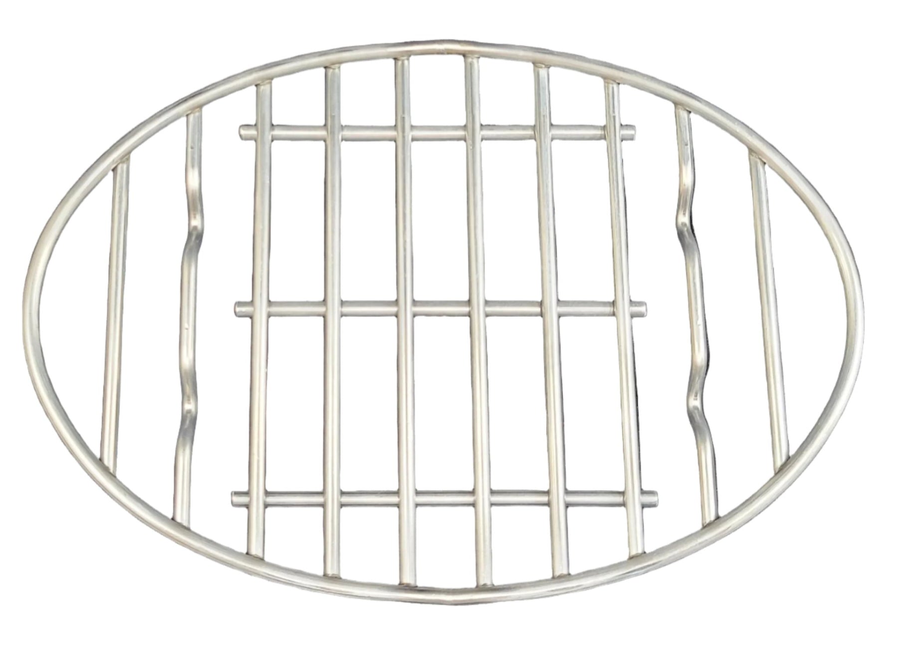 Roasting Racks Drawing Stainless Steel Roasting Rack for Roasting Pan | 304 SS | Hunsaker Smokers