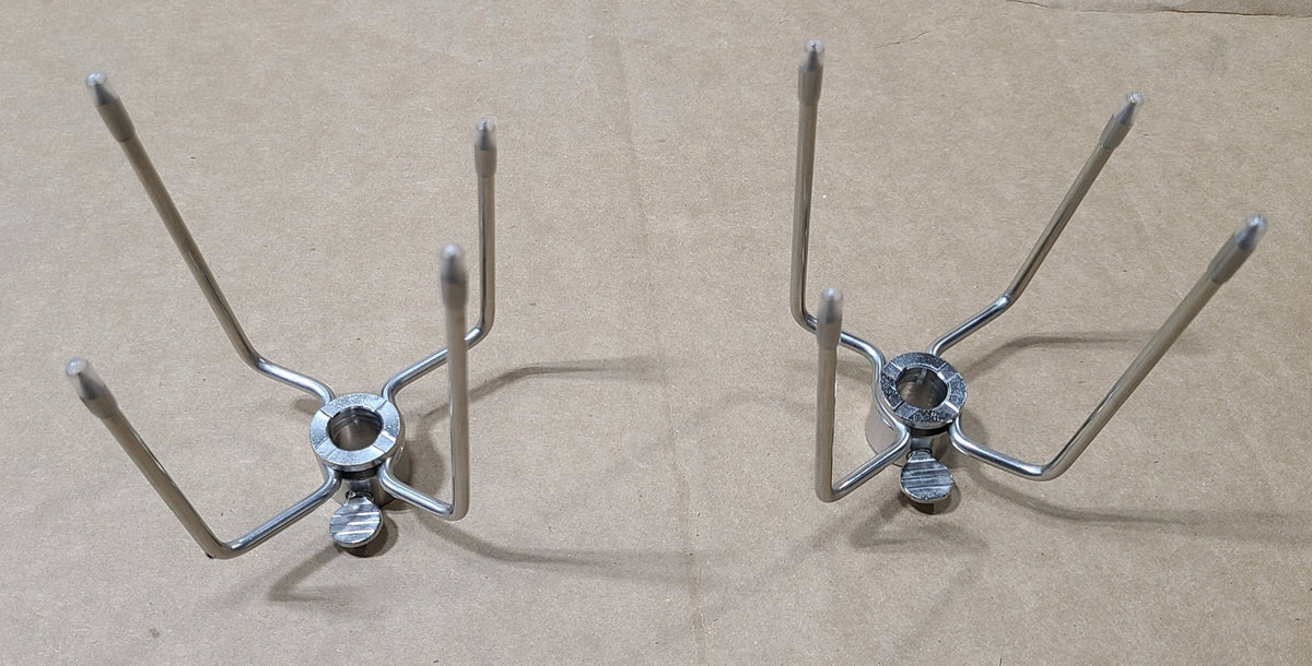 Rotisserie Spit Forks (Works with Hunsaker Rotisseries) - Hunsaker Smokers