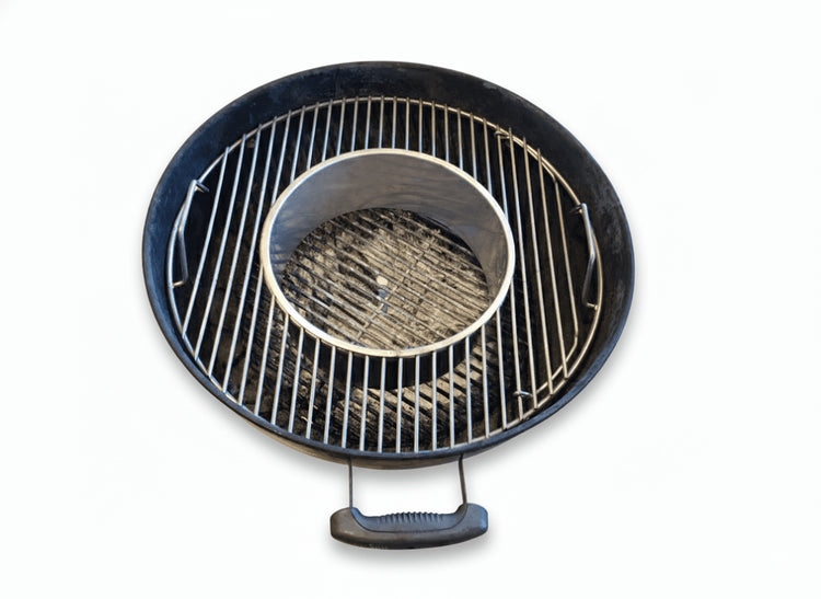 Stainless Steel Charcoal Ring For 22 & 26 Kettle Grill - Hunsaker Vortex Smokers