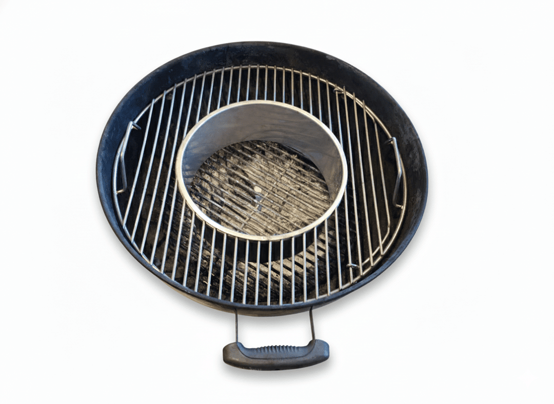 Stainless Steel Charcoal Ring For 22 & 26 Kettle Grill - Hunsaker Vortex Smokers