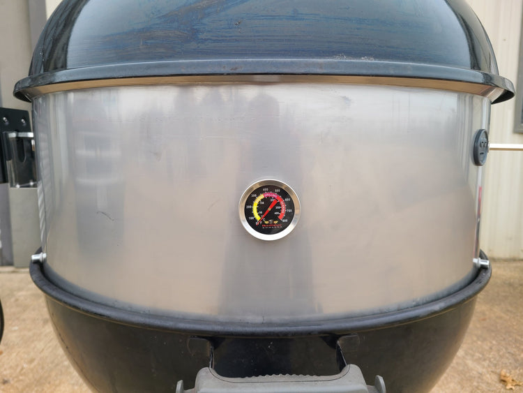 Stainless Steel Rotisserie Kit for Weber 26" Kettle Grills - 304 Grade - Made in USA by Hunsaker - Hunsaker Vortex Smokers