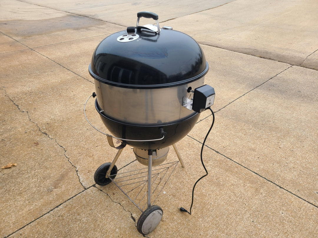 Stainless Steel Rotisserie Kit for Weber 26" Kettle Grills - 304 Grade - Made in USA by Hunsaker - Hunsaker Vortex Smokers