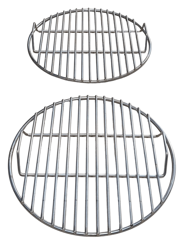 Stainless Steel Upper & Lower Cooking Grate Package For 14 WSM - Hunsaker Vortex Smokers