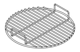 Stainless Steel Upper & Lower Cooking Grate Package For 14 WSM - Hunsaker Vortex Smokers