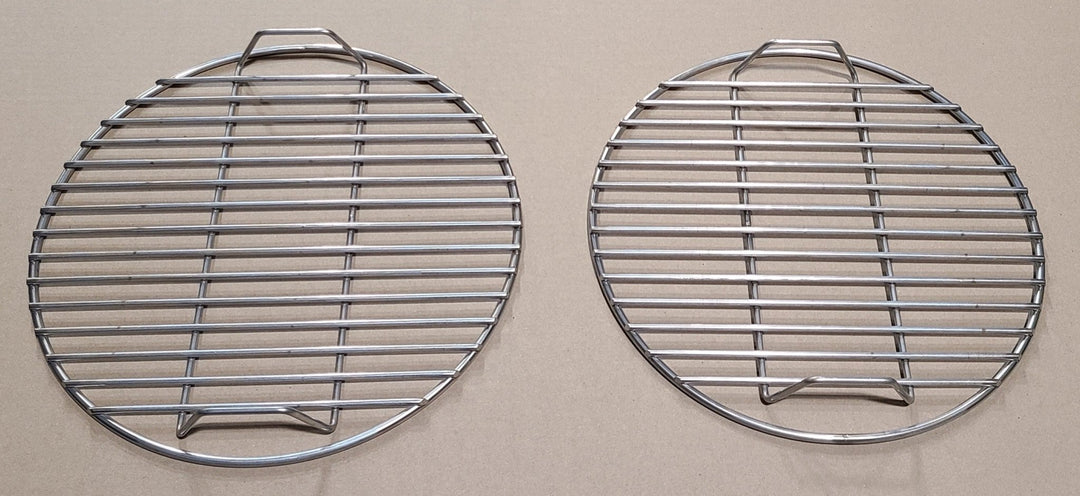 Stainless Steel Upper & Lower Cooking Grate Package For 14 WSM - Hunsaker Vortex Smokers