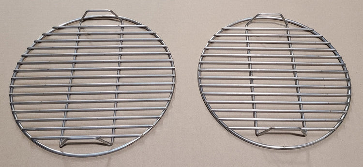 Stainless Steel Upper & Lower Cooking Grate Package For 14 WSM - Hunsaker Vortex Smokers