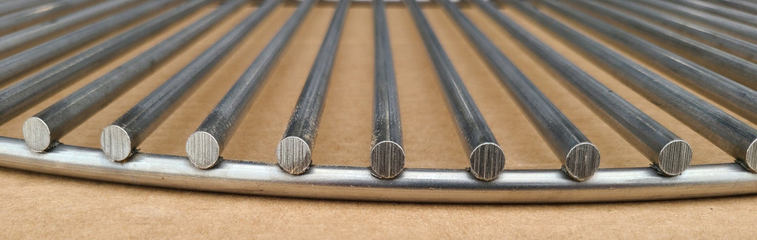 SUPER HEAVY DUTY FOOD GRATE FOR 26" KETTLE (0.275" STAINLESS STEEL, HEAVIER THAN 1/4") Pre - Order Sale - Hunsaker Vortex Smokers