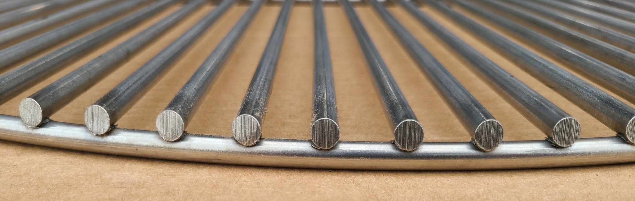 SUPER HEAVY DUTY FOOD GRATE FOR 26" KETTLE (0.275" STAINLESS STEEL, HEAVIER THAN 1/4") Pre - Order Sale - Hunsaker Vortex Smokers