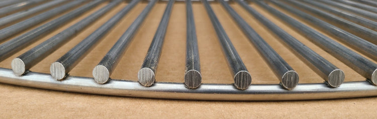 SUPER HEAVY DUTY FOOD GRATE FOR 26" KETTLE (0.275" STAINLESS STEEL, HEAVIER THAN 1/4") Pre - Order Sale - Hunsaker Vortex Smokers
