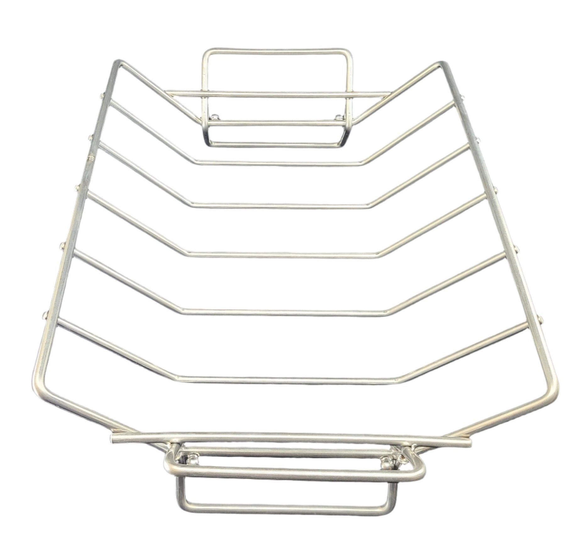 Turkey & Rib Rack Combo | 2-in-1 Stainless Steel Rack | Hunsaker Smokers