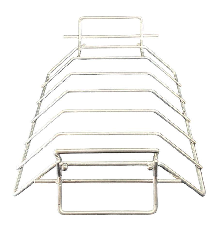 Turkey & Rib Rack Combo | 2-in-1 Stainless Steel Rack | Hunsaker Smokers