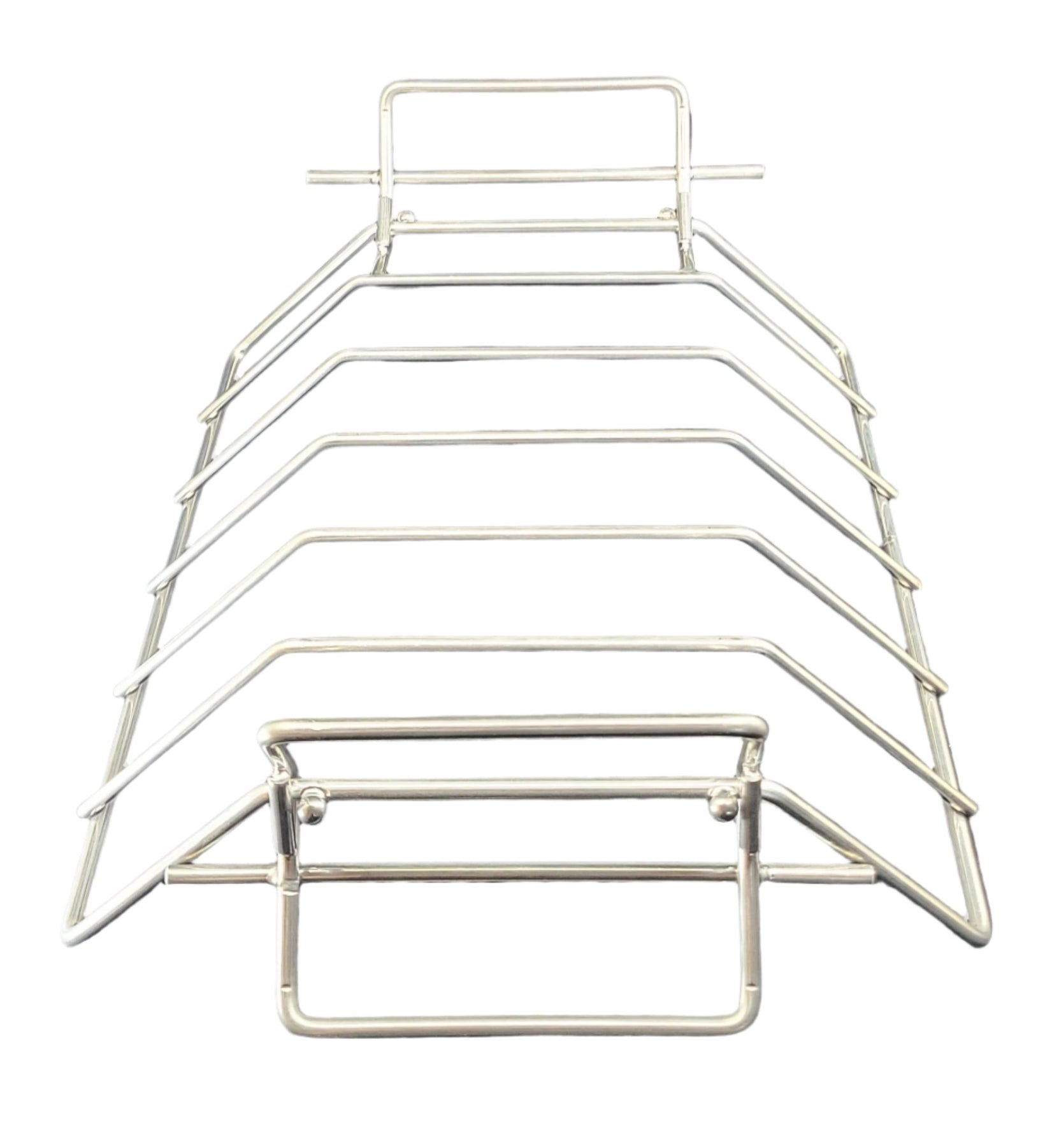 Turkey & Rib Rack Combo | 2-in-1 Stainless Steel Rack | Hunsaker Smokers