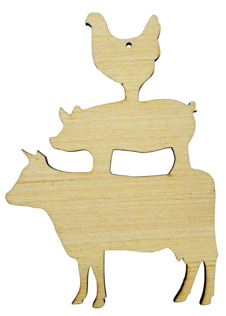 Wood Christmas Ornaments - Hunsaker Vortex Smokers