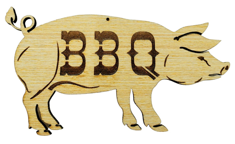 Wood Christmas Ornaments - Hunsaker Vortex Smokers