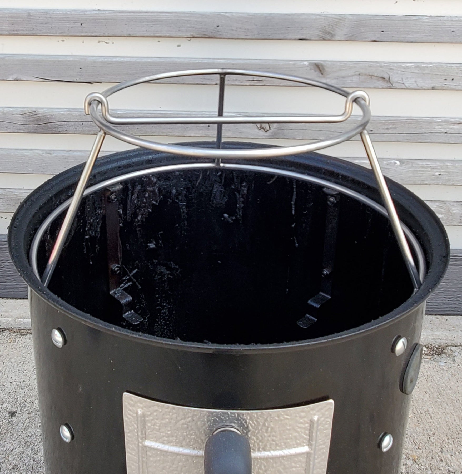 Weber smokey mountain hanging rack on sale