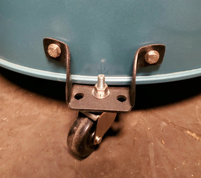 Caster Mounts For 55 Gallon Drums (Set Of 3) - Hunsaker Vortex Smokers