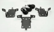 Caster Mounts For 55 Gallon Drums (Set Of 3) - Hunsaker Vortex Smokers