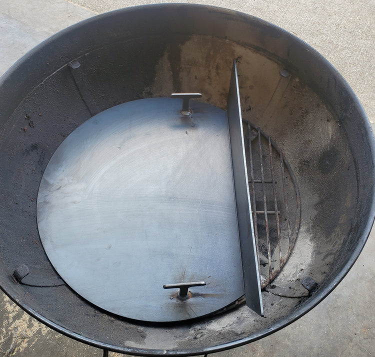 Firewall Air Diverter For 22" Kettles - Hunsaker Vortex Smokers