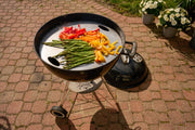 Hunsaker Smokers 22" & 26" Kettle Griddle Plate | The Perfect Way to Cook Everything - Hunsaker Vortex Smokers