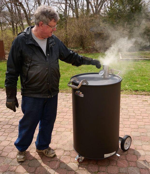 Hunsaker Vortex 55 Gallon Drum Smoker - Hunsaker Vortex Smokers