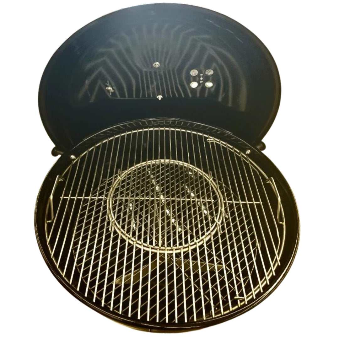 Premium stainless steel food grate for 22" & 26" Kettles - Hunsaker Vortex Smokers