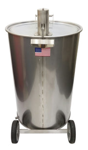 Stainless Steel 55 Gallon Vortex Smoker - Hunsaker Vortex Smokers