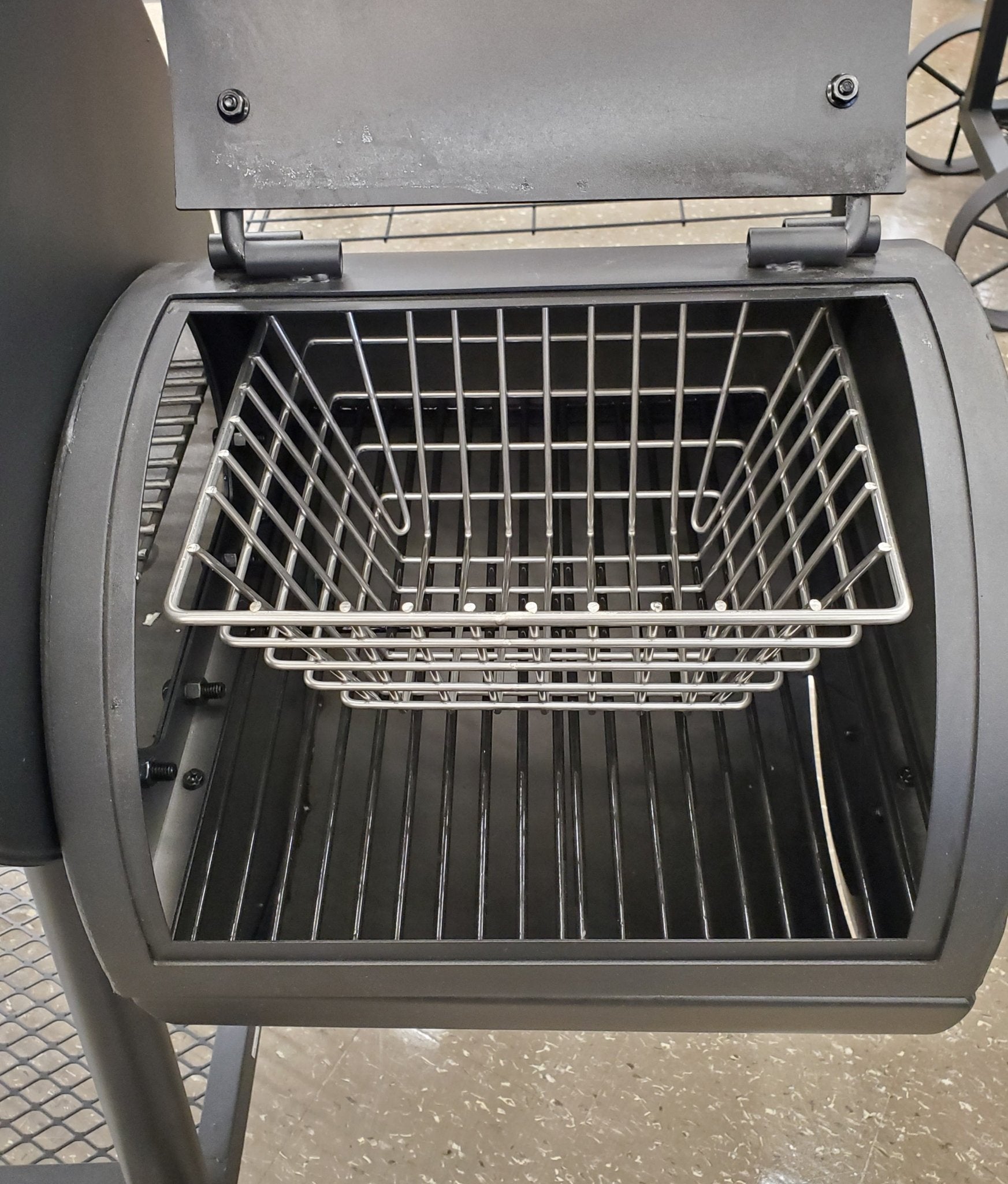 Stainless Steel Charcoal Basket For Offset Smokers - Hunsaker Vortex Smokers