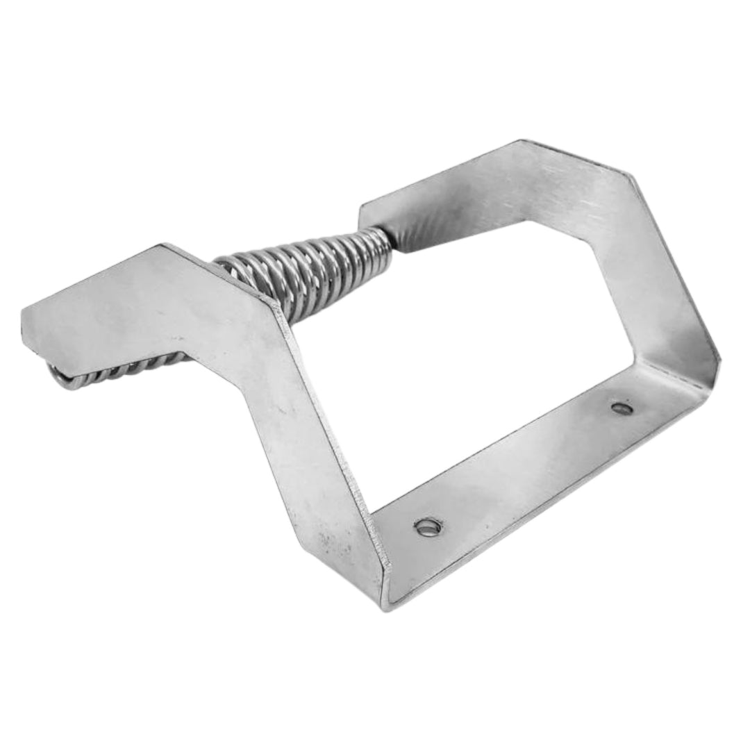 Stainless steel ergonomic lift handle - Hunsaker Vortex Smokers