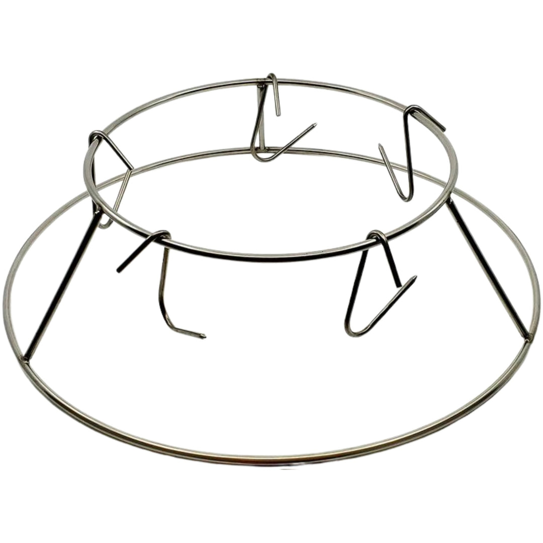 55 Gallon Drum Stainless Steel Rib Hanger with Hooks – Hunsaker Vortex  Smokers