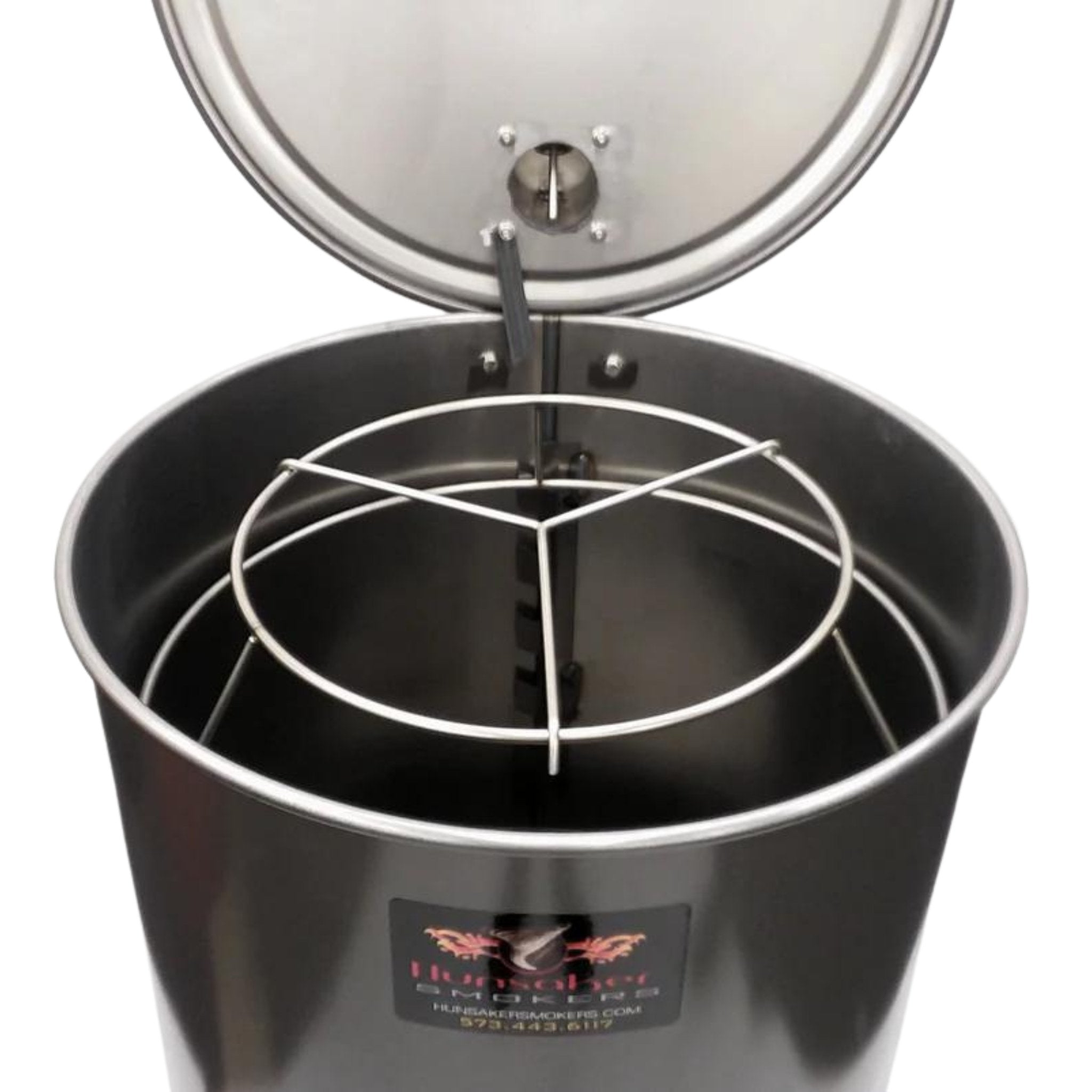 Stainless Steel Rib Hanger with Hooks - Hunsaker Vortex Smokers